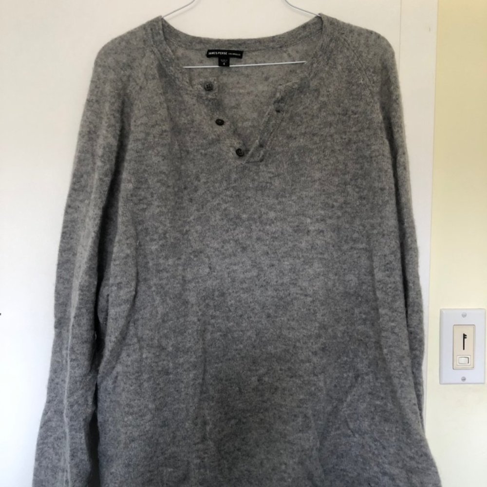 James Perse Knit Cashmere Sweater